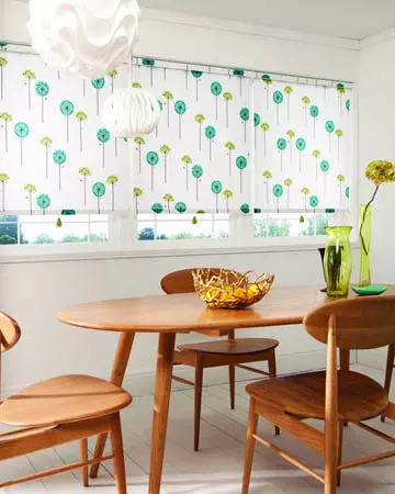 Patterned Blackout Blinds