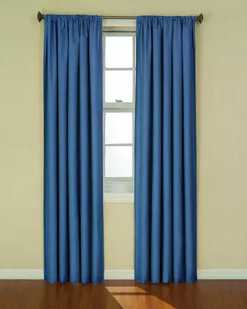 Blue Curtains