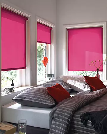 Pink Blackout Blinds