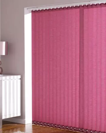 Pink Vertical Blinds
