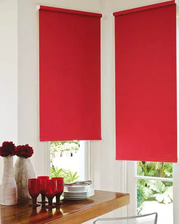 Red Blackout Blinds