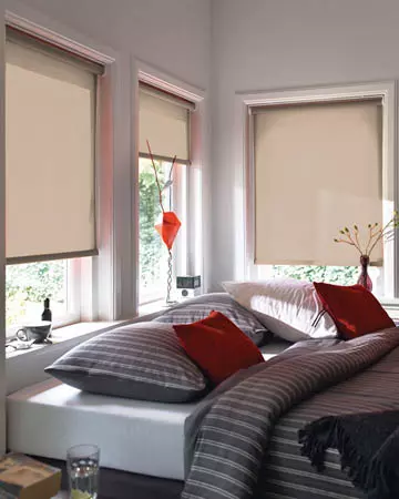 Beige Roller Blinds