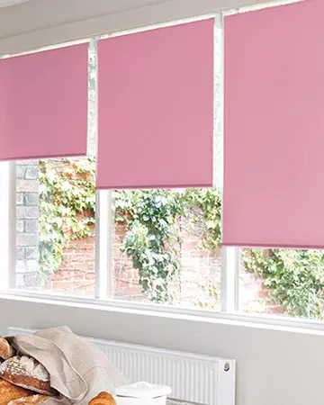 Pink Roller Blinds