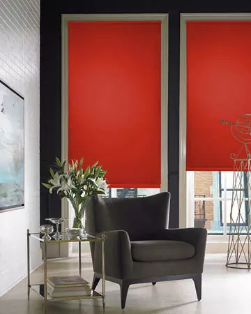 Red Roller Blinds