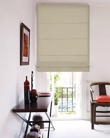 Cream Roman Blinds