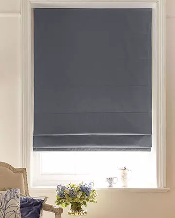 Grey Roman Blinds