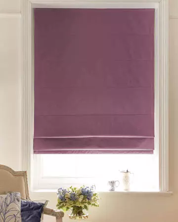 Pink Roman Blinds