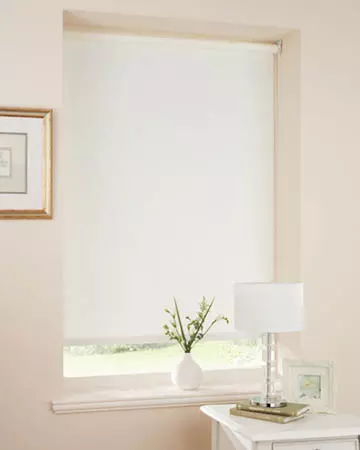 White Blackout Blinds
