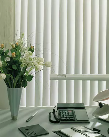 White Vertical Blinds