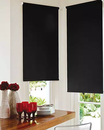 Bella Noir Blackout Blinds
