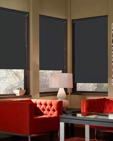 Eclipse Banlight Duo FR Black Blackout Blinds