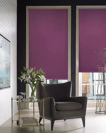 Eclipse Banlight Duo FR Grape Blackout Blinds