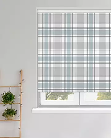 Louvolite Lomond Bluebell Blackout Blinds