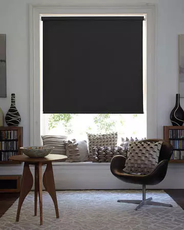 Louvolite Exlite Black Blackout Blinds