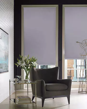 Louvolite Exlite Slate Blackout Blinds