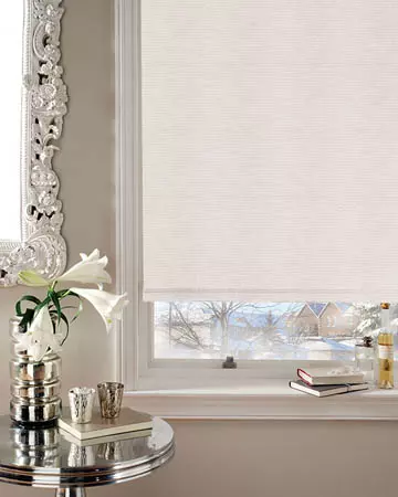Louvolite Romany Cream Blackout Blinds