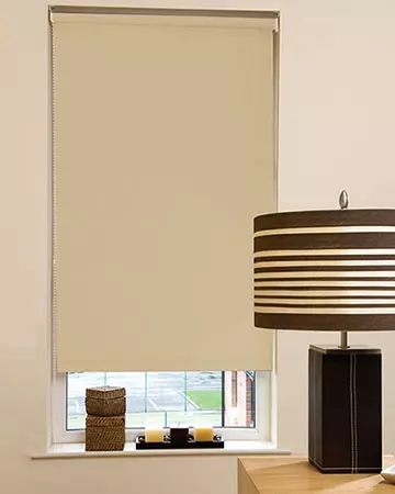 Louvolite Shot Silk Champagne Blackout Blinds