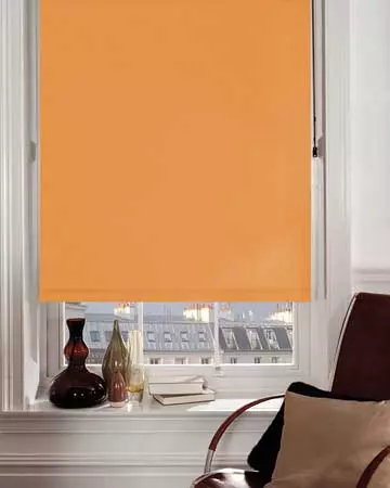 Moonlight Tangerine Blackout Blinds