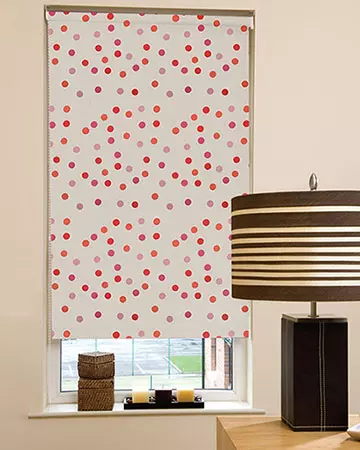 Presto Dotty Pink Blackout Blinds
