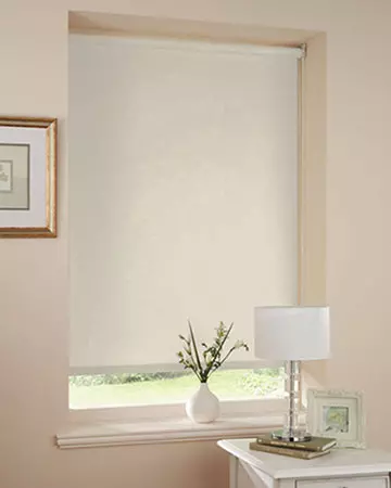 Wipeable Butter Blackout Blinds