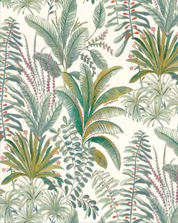 Camengo Porquerolles Aqua Curtains