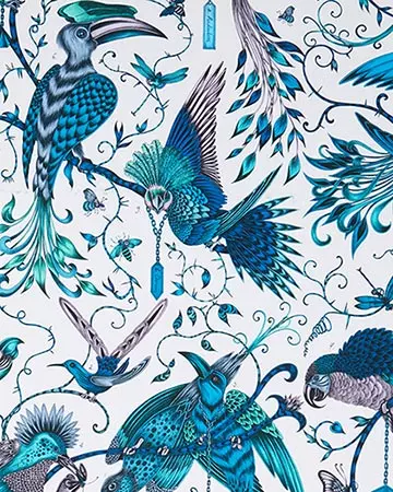 Clarke & Clarke Audubon Jungle Curtains