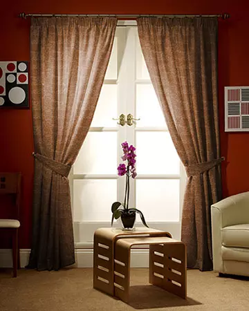 Clarke & Clarke Castilla Copper Curtains