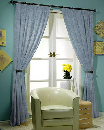 Clarke & Clarke Castilla Denim Curtains