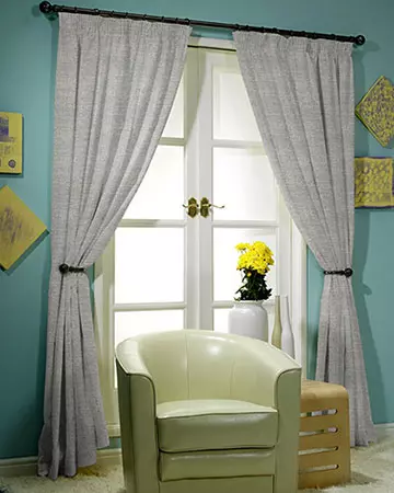 Clarke & Clarke Castilla Dove Curtains