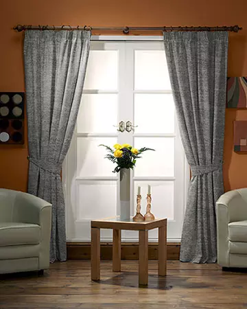 Clarke & Clarke Castilla Espresso Curtains