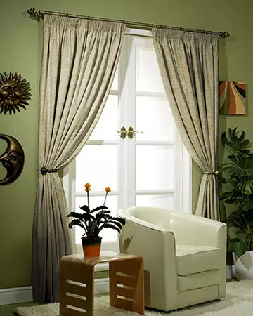Clarke & Clarke Castilla Gold Curtains