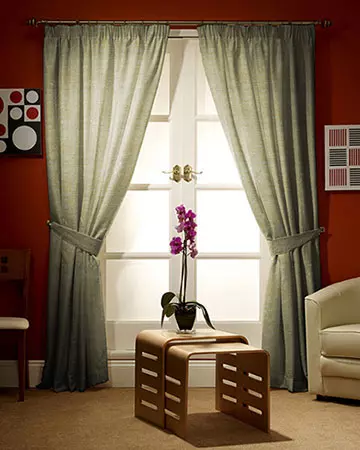 Clarke & Clarke Castilla Honey Curtains