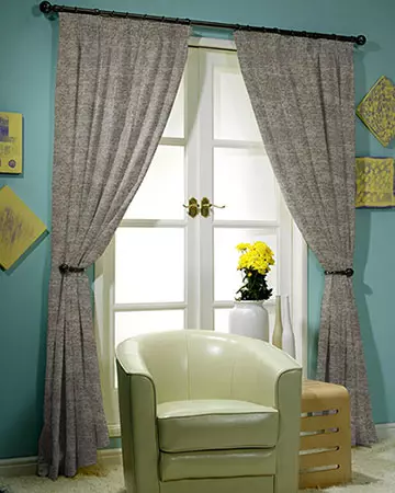 Clarke & Clarke Castilla Latte Curtains