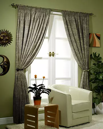 Clarke & Clarke Castilla Moss Curtains