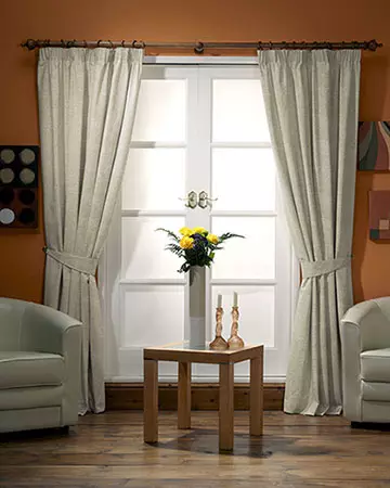 Clarke & Clarke Castilla Natural Curtains