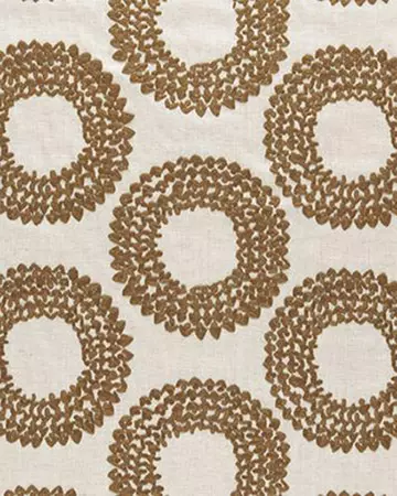 Clarke & Clarke Dashiki Cinnamon Curtains