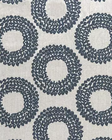 Clarke & Clarke Dashiki Indigo Curtains