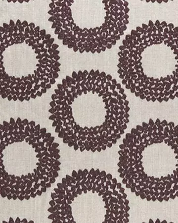 Clarke & Clarke Dashiki Plum Curtains