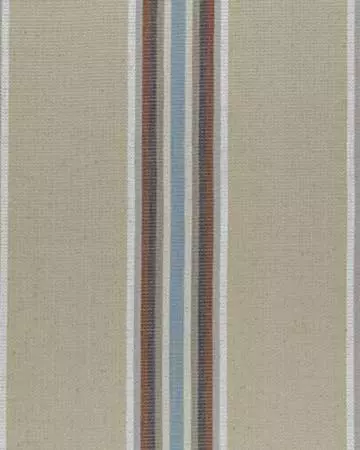 Clarke & Clarke Imani Cinnabar/Aqua Curtains