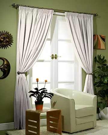 Clarke & Clarke Linoso Natural Curtains