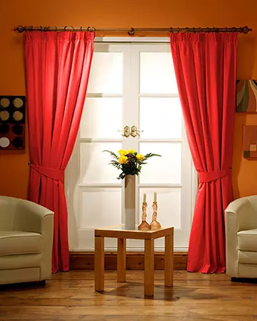 Clarke & Clarke Linoso Spice Curtains
