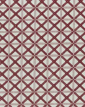 Clarke & Clarke Makenzi Red Curtains