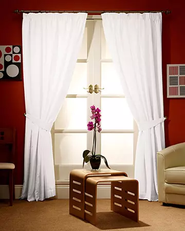 Clarke & Clarke Nantucket Chalk Curtains