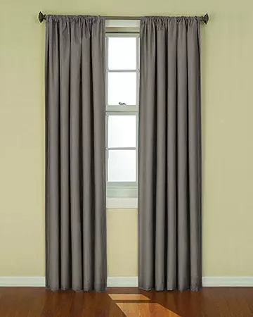 Clarke & Clarke Nantucket Cinder Curtains
