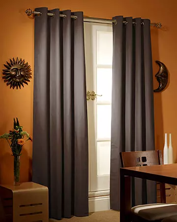 Clarke & Clarke Nantucket Cocoa Curtains