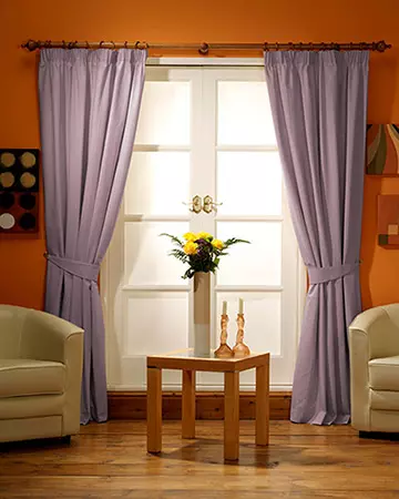 Clarke & Clarke Nantucket Heather Curtains