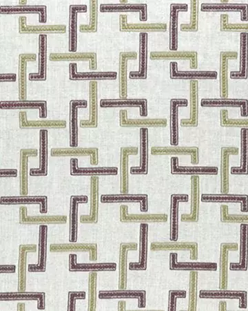 Clarke & Clarke Sekai Orchid/Willow Curtains