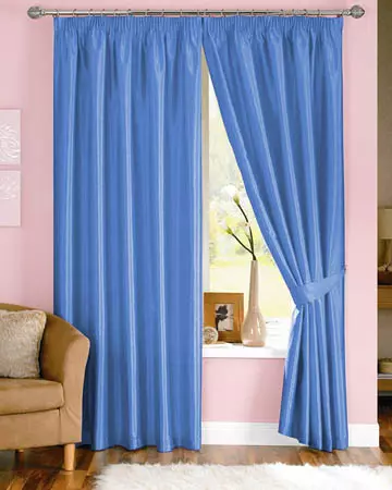 Dahlia Blue Curtains