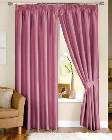 Dahlia Wine Curtains