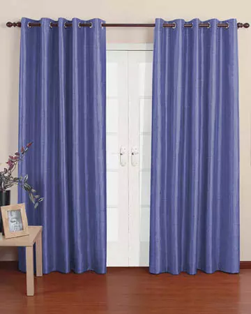 Edgar Dark Blue Curtains